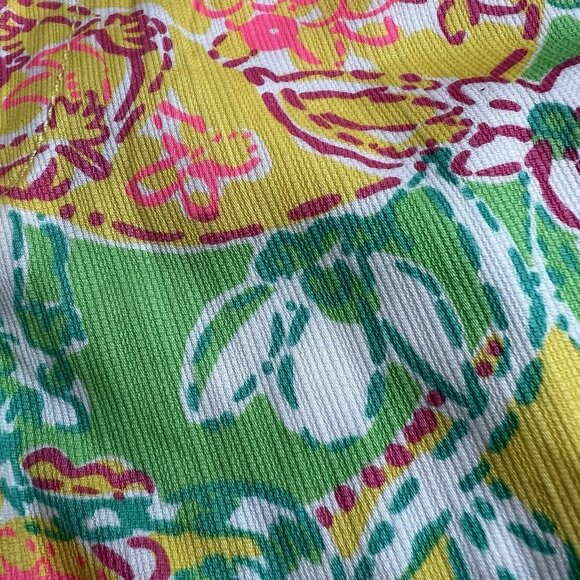 LILLY PULITZER The Walsh Short Size 000 Pop Goes the Lemur Low Rise 3" Inseam - Picture 2 of 10